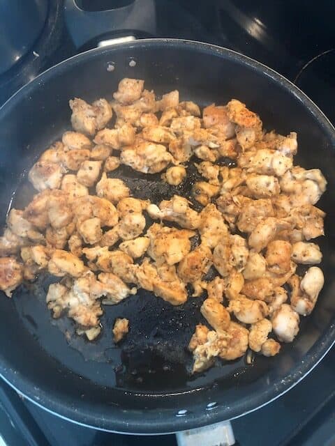 This is how the chicken should look when its cooked